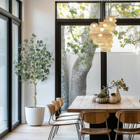 Eucalyptus artificiel Garvee de 120/150/180 cm avec tronc réaliste en PE, branches ajustables, matériau en soie ignifugée, pot stable en PP pour le bureau et la maison, vert