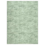 Garvee tapis 160 × 230 cm lavable antidérapant à poils courts samt-polyester salbei-vert pour salon chambre modern - Vert