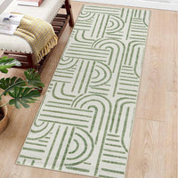 Tapis de salon Garvee 200x290 cm, lavable, antidérapant, à poils courts, gris, pour salon, chambre ou salle à manger