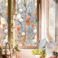 Film pour vitres Garvee 39 x 17 pouces, couleur statique, amovible, pour salle de bain et chambre à coucher.