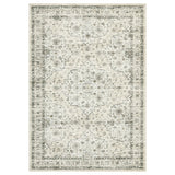 Garvee tapis pliable lavable 160 × 230 cm, 350 g, effet cachemire beige, style bohème, pour salon et salle à manger - Beige