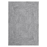 Garvee Meuble TV 4 Tiroirs MDF Composite avec Support Robuste pour Salon, Tapis Lavable Coton Cachemire, Antidérapant TPR, Design Moderne