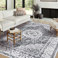 Garvee Teppich Rutschfest Waschbar 80 x 150 cm Boho Vintage Schlafzimmer Badezimmer