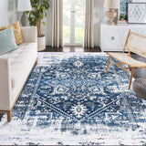 Tapis persan Garvee 200×290 cm – Lavable, antidérapant, doux à poils courts pour salon et chambre