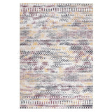 Tapis imperméable Garvee style bohème marocain, lavable, résistant à l'huile, antidérapant, 160 x 230 cm, noir, pour salon et chambre.