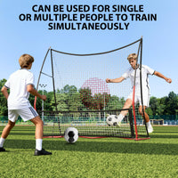 Garvee Rebondisseur de football 1,8 x 1,2 m, Robuste, polyvalent, pour l'entraînement en intérieur et en extérieur