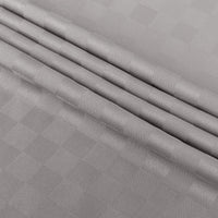 Rideau de douche à carreaux gaufrés Garvee, polyester épais, 183 x 183 cm, gris, décoration de salle de bain de qualité hôtelière