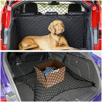 Grille de protection pour coffre Garvee, filet de sécurité pour chien, 130 x 90 cm, universel, noir