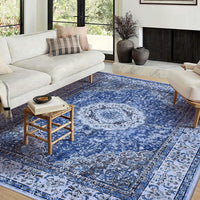 Garvee Teppich Rutschfest Waschbar 80 x 150 cm Boho Vintage Schlafzimmer Badezimmer