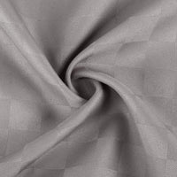 Rideau de douche à carreaux gaufrés Garvee, polyester épais, 183 x 183 cm, gris, décoration de salle de bain de qualité hôtelière