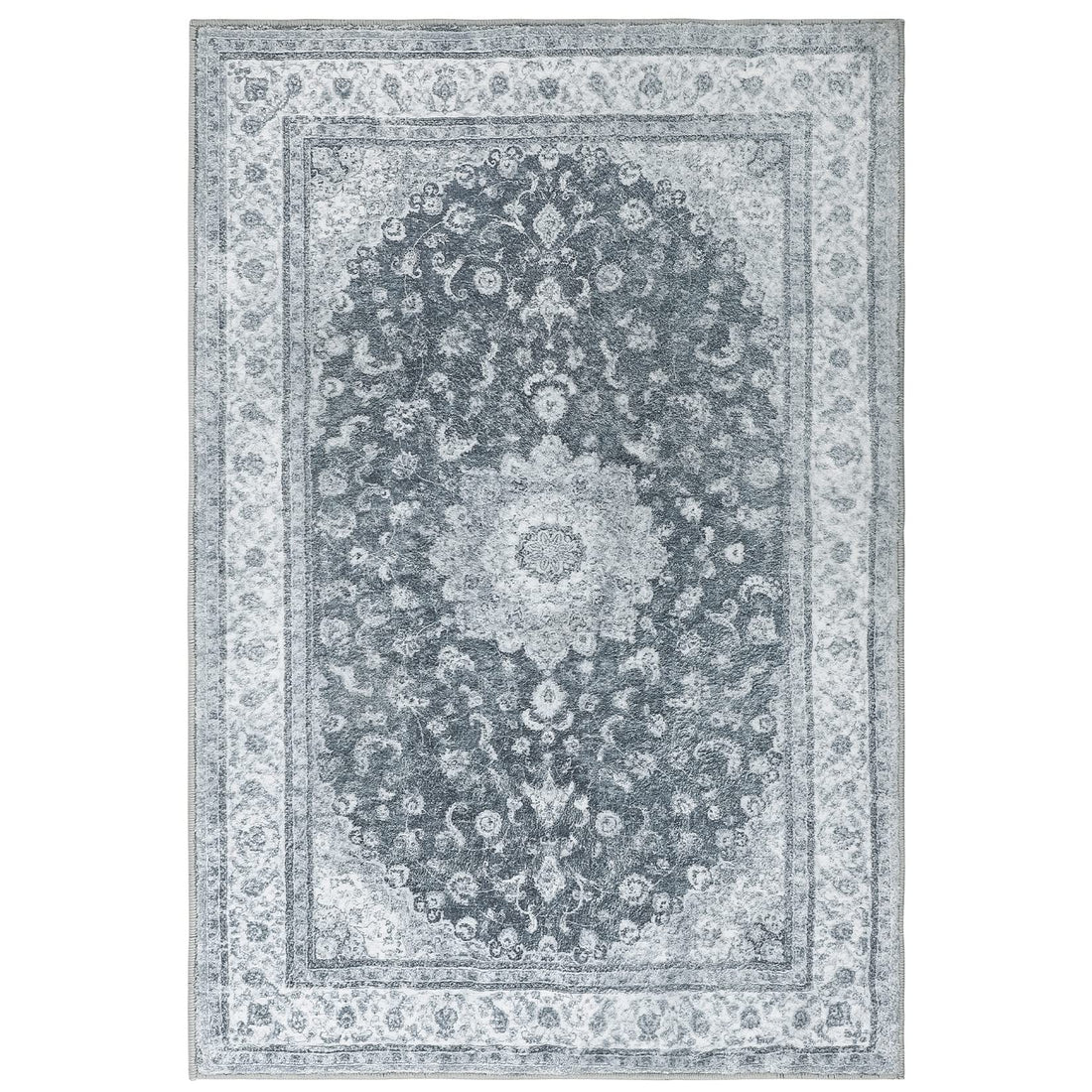 Tapis de sol vintage imperméable Garvee, à poils courts, résistant aux taches et à l'huile, lavable, antidérapant, pour salon et chambre, idéal pour les animaux et les enfants.