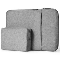 Housse/sacoche Garvee 13 pouces pour MacBook Pro 2020 M1-2016 (ordinateurs portables ultra-fins), grise