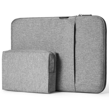 Housse/sacoche Garvee 13 pouces pour MacBook Pro 2020 M1-2016 (ordinateurs portables ultra-fins), grise