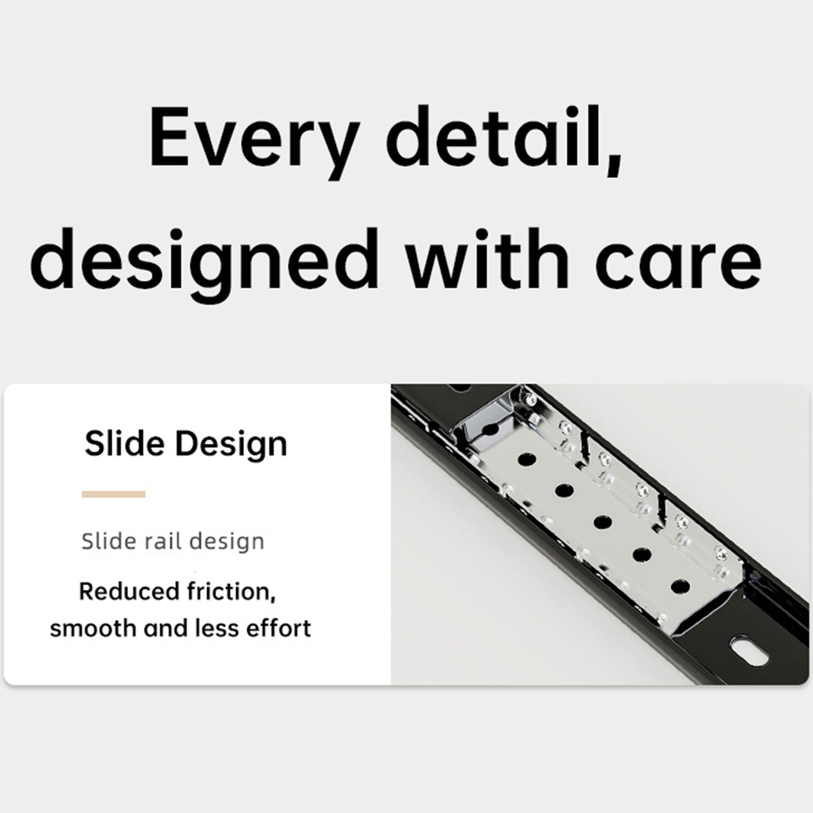 Organisateur de placard extensible Garvee avec adhésif en nylon, tiroir robuste pour cuisine et salle de bain, réglable et silencieux