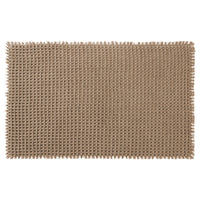 Serviette de bain Garvee 43 x 60 cm, texture gaufrée, ultra-absorbante, antidérapante, en coton avec pompons, moderne et lavable pour la salle de bain