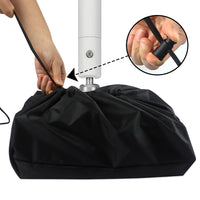 Housse anti-poussière pour projecteur Garvee, en tissu Oxford imperméable avec cordon de serrage, pour fixation au plafond, 35 x 35 x 22 cm, noir.