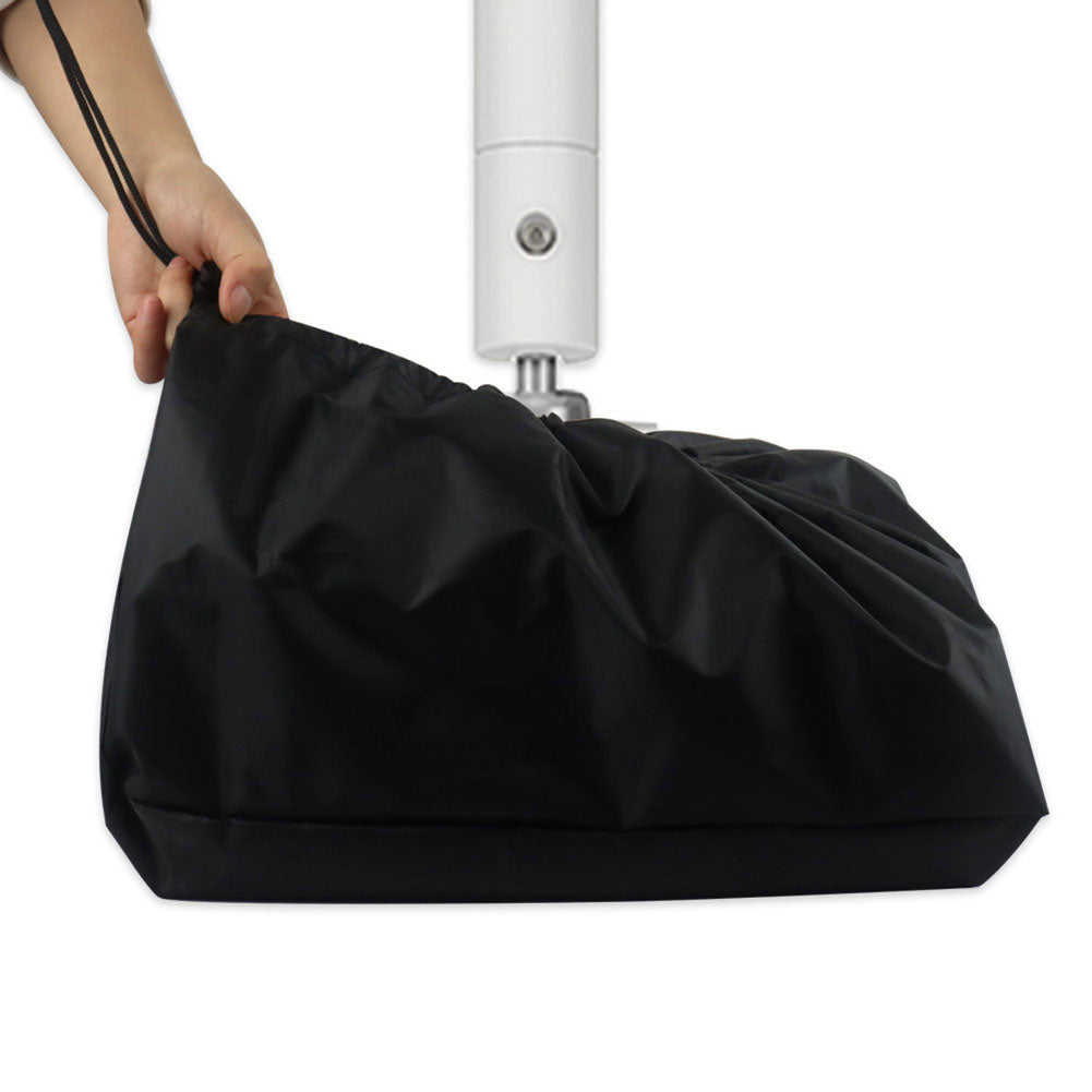 Housse anti-poussière pour projecteur Garvee, en tissu Oxford imperméable avec cordon de serrage, pour fixation au plafond, 35 x 35 x 22 cm, noir.