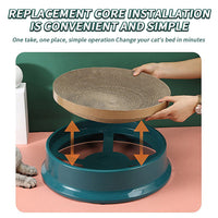 Coussinets de rechange Garvee pour griffoirs Active Play pour chats, coussinets ronds en carton, 35 cm de diamètre, 2,8 cm de hauteur