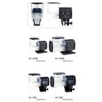 Distributeur automatique de nourriture pour poissons GARVEE 5000 ml pour aquarium, double distribution, étanche, blanc