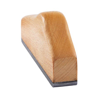 Lime à frettes de guitare Garvee 6 pouces avec manche en bois pour atelier de guitare, outil de réparation précis du niveau des frettes, longueur 6 pouces, bois naturel