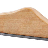Lime à frettes de guitare Garvee 6 pouces avec manche en bois pour atelier de guitare, outil de réparation précis du niveau des frettes, longueur 6 pouces, bois naturel