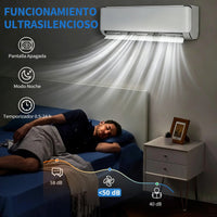 Garvee Climatiseur split AUX 9 000 BTU, A++ R32, WiFi, climatisation réversible intelligente pour maison
