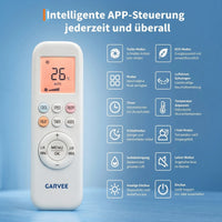 Garvee Climatiseur Split Inverter 18000 BTU, Haute Efficacité et Silencieux, Commande Wi-Fi Intelligente, Blanc