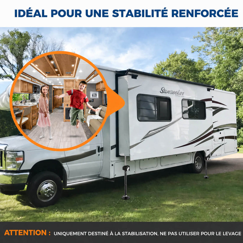 Vérins stabilisateurs Garvee pour slide-out de camping-car