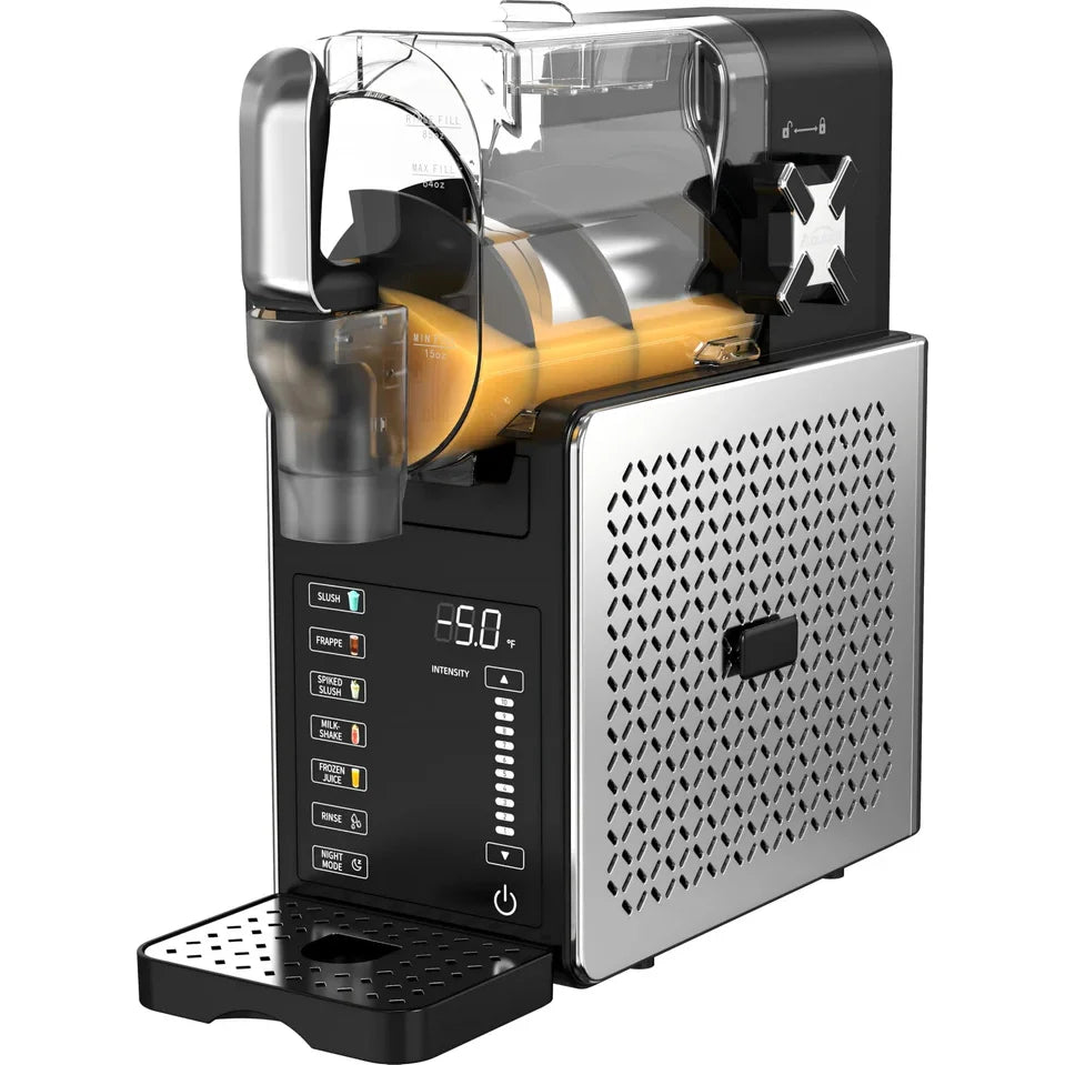 Garvee machine à granita ABS FS-201, norme européenne, matériau robuste, refroidissement efficace, compacte, idéale pour les fêtes et événements