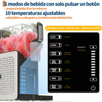 Garvee machine à granita ABS FS-201, norme européenne, matériau robuste, refroidissement efficace, compacte, idéale pour les fêtes et événements
