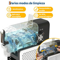 Garvee machine à granita ABS FS-201, norme européenne, matériau robuste, refroidissement efficace, compacte, idéale pour les fêtes et événements