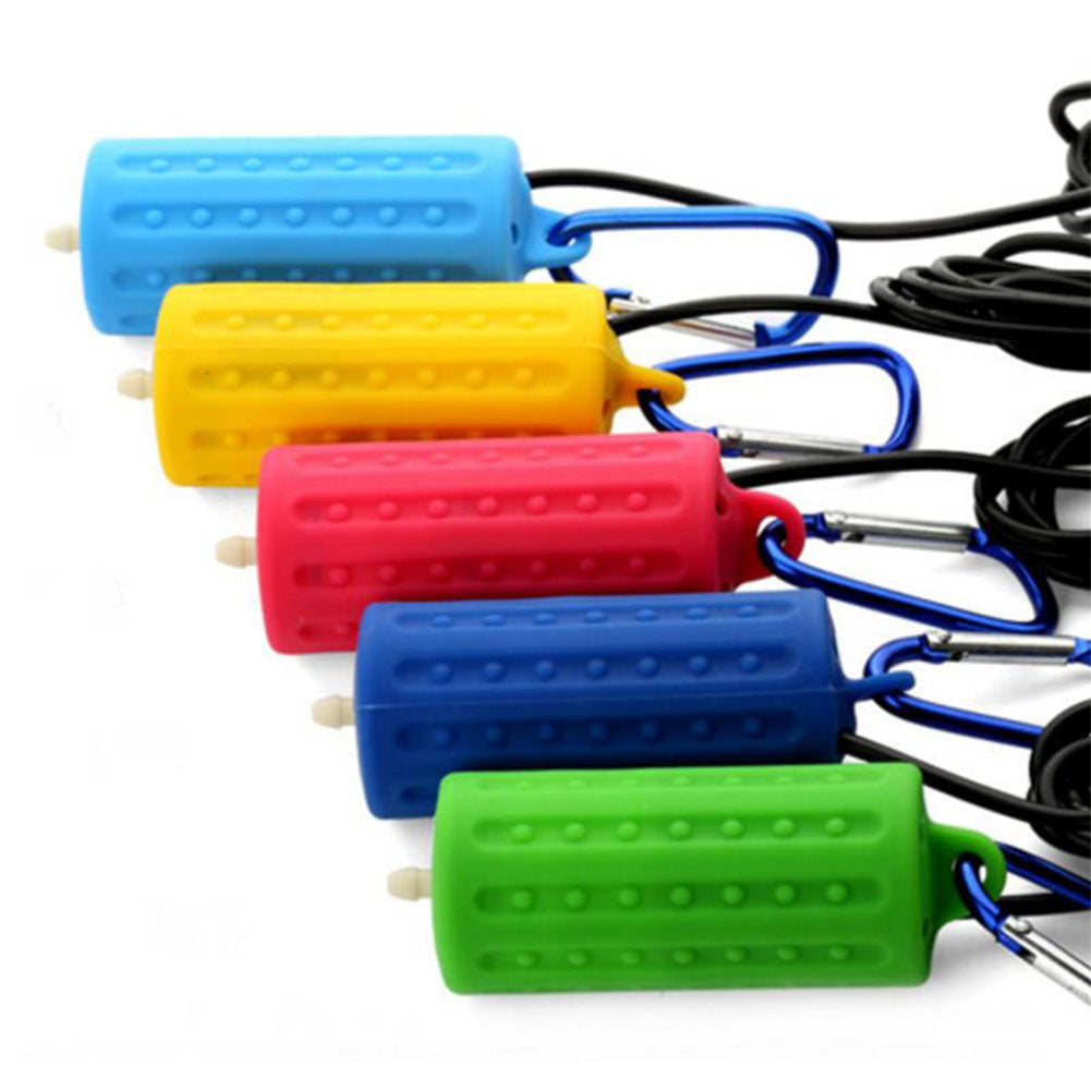 Pompe à air pour aquarium GARVEE Mini USB avec double diffuseur pour poissons d'intérieur et d'extérieur, silencieuse, portable, tube en silicone