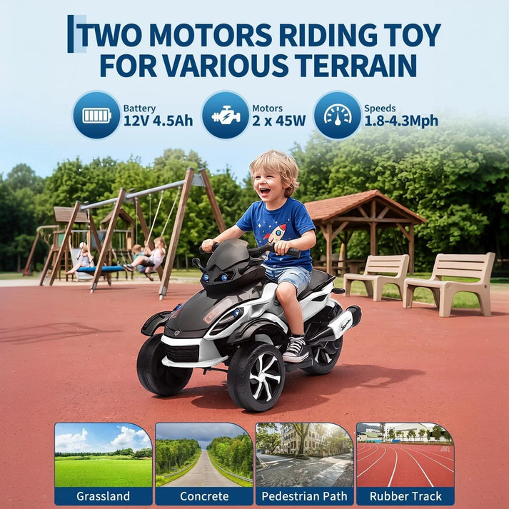 Tricycle enfant pilotage autonome développement coordination œil‑main