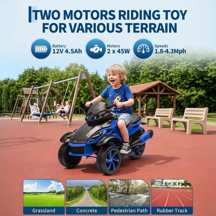 Tricycle enfant pilotage autonome développement coordination œil‑main