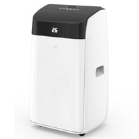 Garvee Climatiseur mobile 12000 BTU 3,5 kW, 3 en 1 avec déshumidificateur, ventilateur, kit fenêtre, minuterie 24 h et télécommande, panneau noir