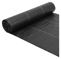Garvee Toile de Paillage Anti-Mauvaises Herbes 1,52 x 91,44 m, Géotextile 140 g/m², Haute Perméabilité, Pose Facile, Noir
