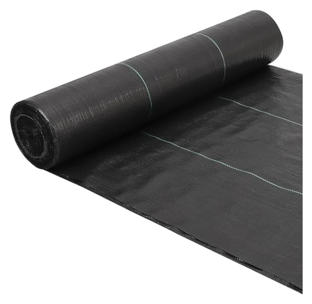 Toile de paillage Garvee ultra-résistante 3 pi x 300 pi noire pour jardin et allée, polyvalente