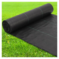 Garvee Toile de Paillage Anti-Mauvaises Herbes 1,98 x 91,44 m, Polypropylène Résistant, Géotextile pour Jardin et Aménagement Paysager, Noir