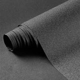 Fond d'aquarium statique Garvee, panneau arrière en film pour aquarium, fond noir pour aquariums, texture mate, découpes précises