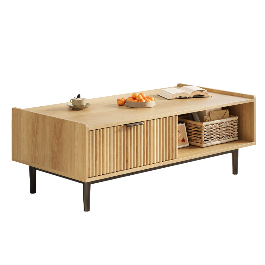 Ensemble de salle à manger Garvee pour 4 personnes avec rangement et casier à vin, banquettes rembourrées, structure en MDF et métal, gris, gain de place, idéal pour les petites pièces