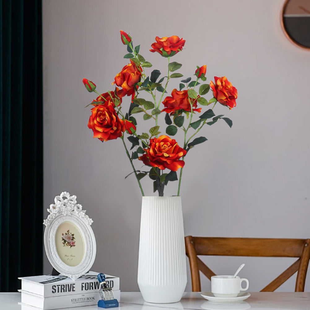 Ensemble de 2 pivoines artificielles Garvee, réalistes, faciles d'entretien, en plastique et soie, vertes, 70 cm, décoration pour la maison et le bureau
