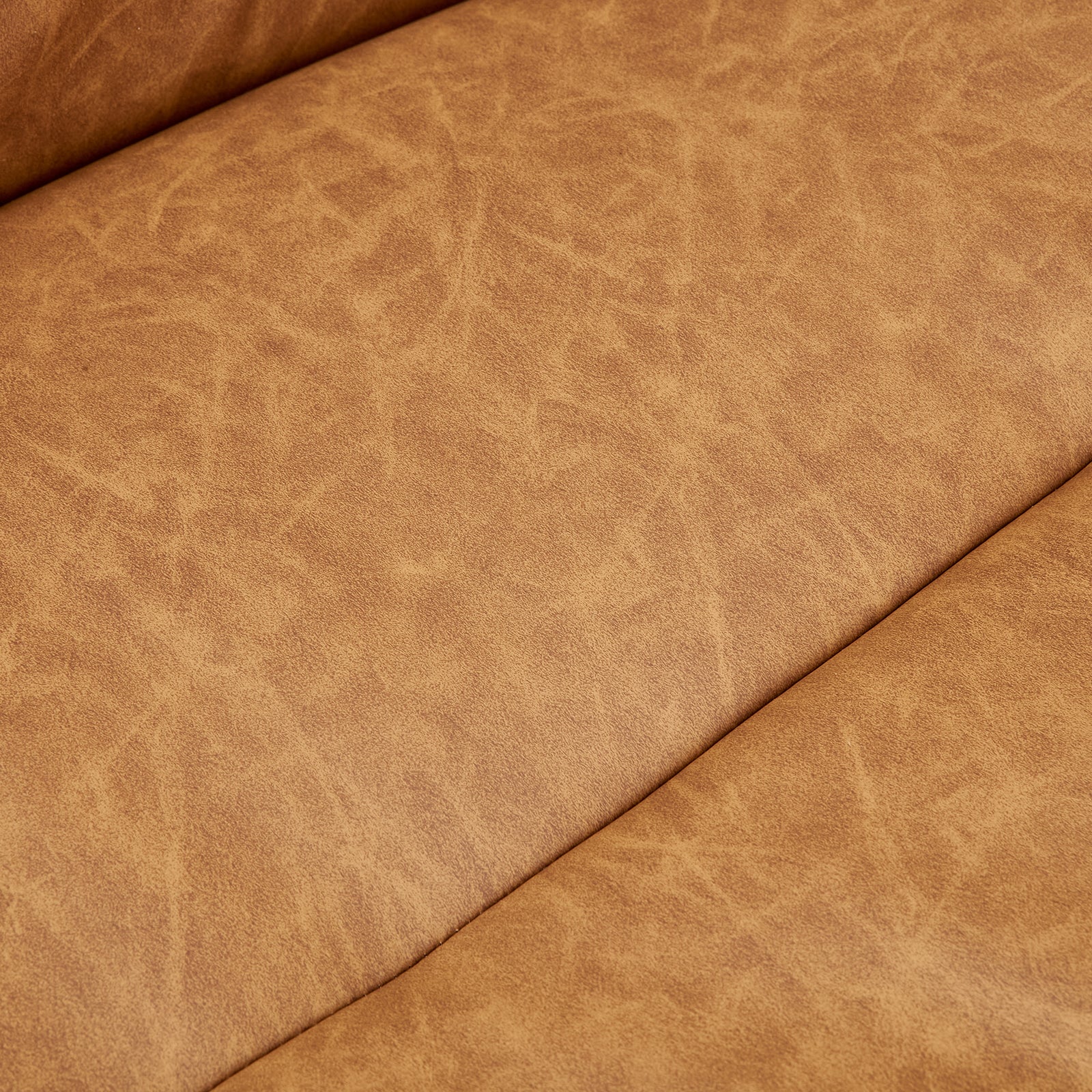 Chaise de bureau Garvee à jambes croisées avec roulettes, réglable en hauteur, assise large, revêtement en cuir PU noir, robuste, idéale pour le bureau à domicile et le gaming.