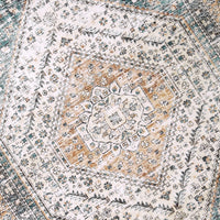 Garvee Waschbarer Teppich 80 x 150 cm Kunstwolle Rutschfest Niedriger Flor Für Schlafzimmer Wohnzimmer Esszimmer