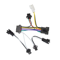 Kit d'éclairage Garvee pour vélo électrique – LED, étanche, idéal pour les déplacements urbains, pour l'éclairage avant et arrière