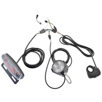 Kit d'éclairage Garvee pour vélo électrique – LED, étanche, idéal pour les déplacements urbains, pour l'éclairage avant et arrière
