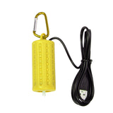 Garvee Pompe à air USB pour aquarium, mini, portable, silencieuse et économe en énergie, en plastique jaune. - jaune