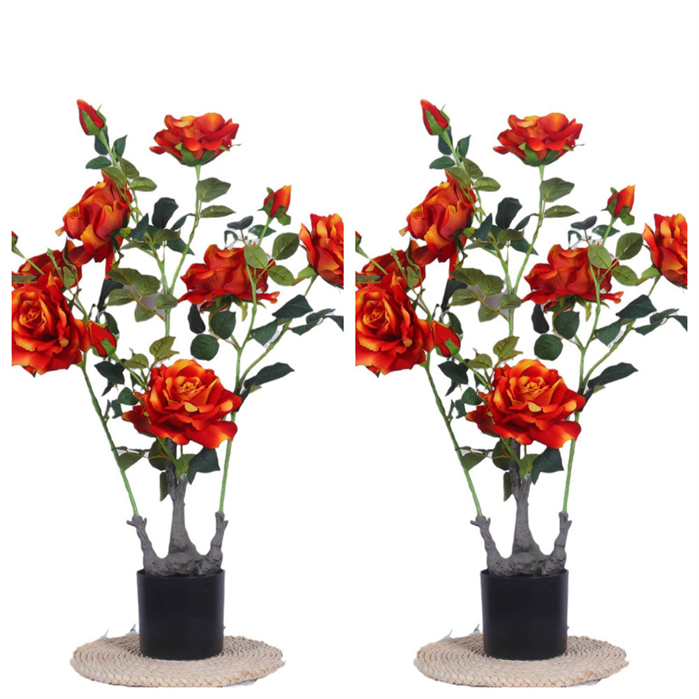 Ensemble de 2 pivoines artificielles Garvee, réalistes, faciles d'entretien, en plastique et soie, vertes, 70 cm, décoration pour la maison et le bureau
