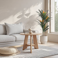 Dracaena artificiel Garvee 105 cm, branches ajustables, pot en ciment, robuste pour la décoration intérieure et extérieure, vert