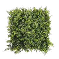Panneaux de buis artificiel Garvee, lot de 16, 50 x 50 cm, verts, résistants aux UV, flexibles, en polyéthylène, pour intérieur et extérieur
