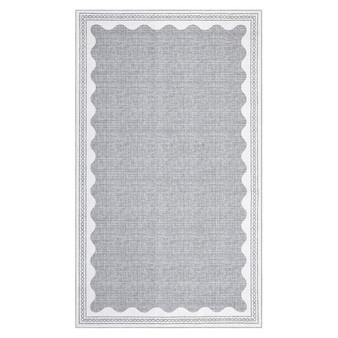 Tapis de chambre Garvee antidérapant 80 x 150 cm en TPR lavable pour chambre d'enfant ou salon